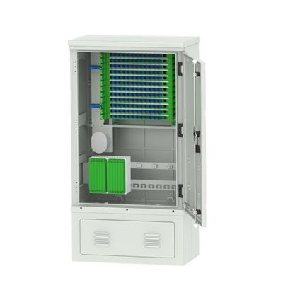 Εξωτερικό ντουλάπι διανομής ινών IP65 SMC για δίκτυο LAN με σύρμα FTTH FTTX