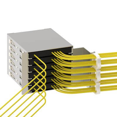 FTTX SMC οπτικά υλικά διανομής ντουλάπια 576 πυρήνες για τις απαιτήσεις των πελατών