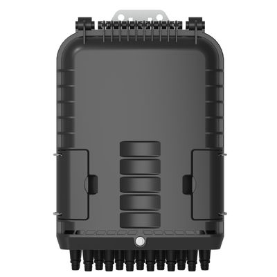PC ABS 16 πυρήνες FTTH Τερματικό κουτί οπτικών ινών για τοποθέτηση τοίχου και στύλου σε εξωτερικούς χώρους