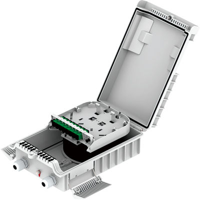 - Φτιαγμένο FTTH IP68 8 πυρήνες Fiber Optic Box διανομής με SC σύνδεσμο 274x175x86