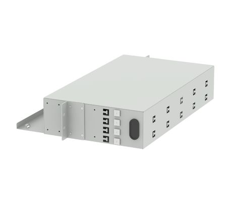 5 19 ιντσών Patch Panel 48 θύρες FC UPC Οπτικό πλαίσιο διανομής για εφαρμογές FTTX