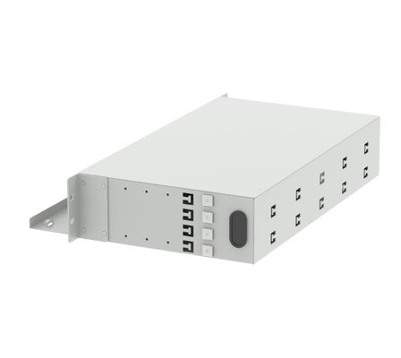 5 19 ιντσών Patch Panel 48 θύρες FC UPC Οπτικό πλαίσιο διανομής για εφαρμογές FTTX