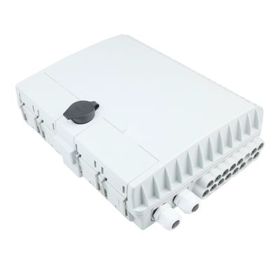 16 θύρες SC συνδετήρα Fiber Optic Termination Box για εξωτερική διανομή δικτύου FTTH