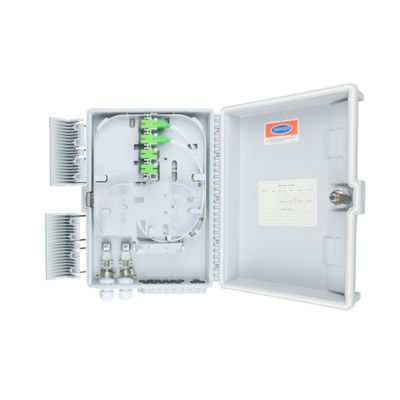16 θύρες SC συνδετήρα Fiber Optic Termination Box για εξωτερική διανομή δικτύου FTTH
