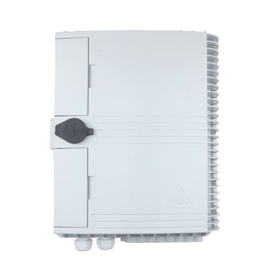 16 θύρες SC συνδετήρα Fiber Optic Termination Box για εξωτερική διανομή δικτύου FTTH