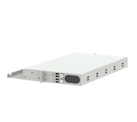 FC APC 24 θύρες οπτικό πλαίσιο διανομής για το δίκτυο FTTX ODN από ψυχρά ελαστικό χάλυβα