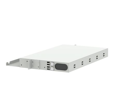 FC APC 24 θύρες οπτικό πλαίσιο διανομής για το δίκτυο FTTX ODN από ψυχρά ελαστικό χάλυβα