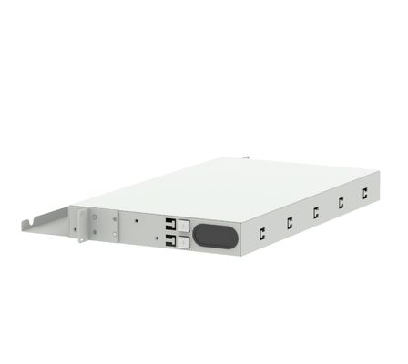 FC APC 24 θύρες οπτικό πλαίσιο διανομής για το δίκτυο FTTX ODN από ψυχρά ελαστικό χάλυβα