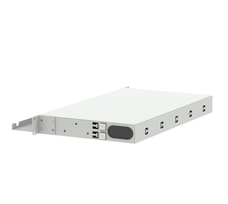 FC APC 24 θύρες οπτικό πλαίσιο διανομής για το δίκτυο FTTX ODN από ψυχρά ελαστικό χάλυβα