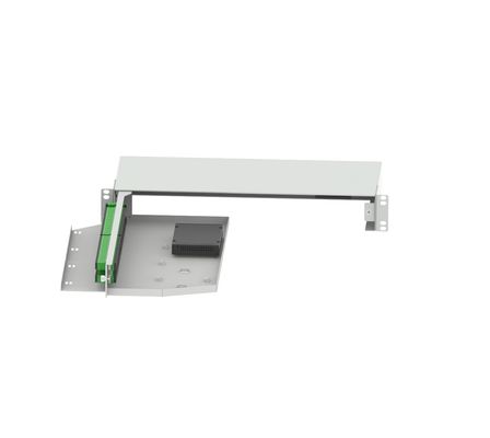 19 ιντσών Fiber Optic Splitter Patchpanel Sub-ODF Swing Type APC SC Οπτική ίνα για ODN FTTX-