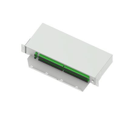 19 ιντσών Fiber Optic Splitter Patchpanel Sub-ODF Swing Type APC SC Οπτική ίνα για ODN FTTX-