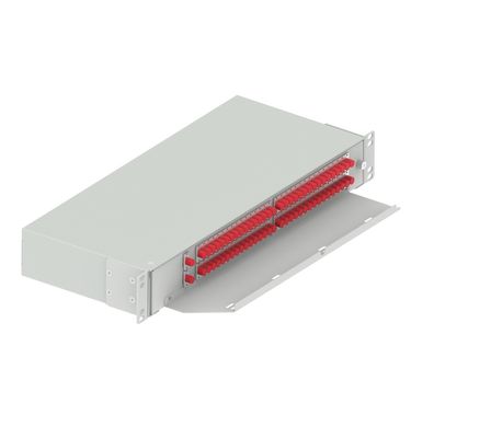 19 ιντσών FC UPC Swing Optic Fiber Patchpanel Sub-ODF για διαχωριστικό οπτικών ινών δικτύου