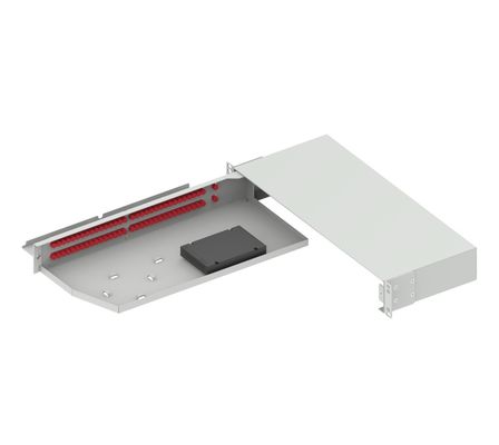 19 ιντσών FC UPC Swing Optic Fiber Patchpanel Sub-ODF για διαχωριστικό οπτικών ινών δικτύου