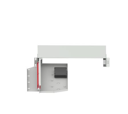 19 ιντσών FC UPC Swing Optic Fiber Patchpanel Sub-ODF για διαχωριστικό οπτικών ινών δικτύου