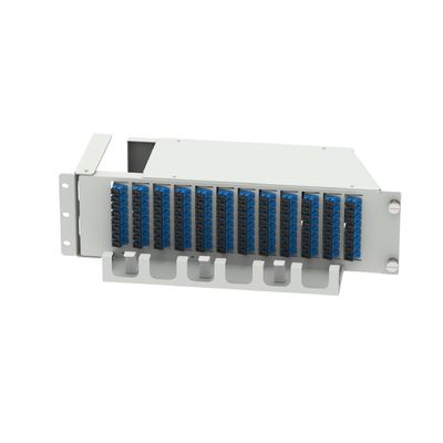 Κέντρο δεδομένων 19 ιντσών Swing τύπου 96 πυρήνες SC UPC Fiber Optic Patchpanel Οπτικό εξοπλισμό 5