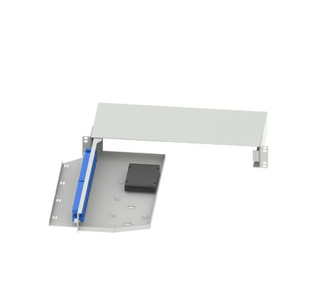 19 ιντσών Swing Type SC UPC Fiber Optic Splitter για το δίκτυο FTTH Optical Fiber Patchpanel