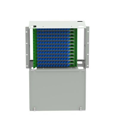 Καλύτερο E2K τύπου 144 θύρες Fiber Patch Panel για δίκτυα FTTH εσωτερικά κέντρα δεδομένων 5