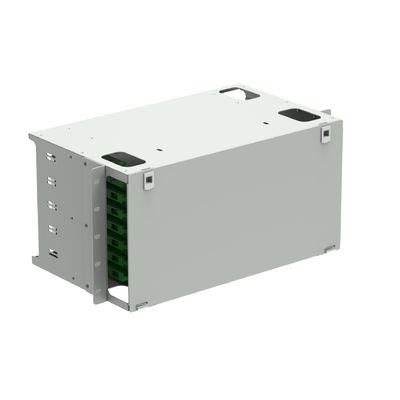 Πίνακας Fiber Patch LC τύπου 96 θύρων για διανομή FTTH δικτύου στο κέντρο δεδομένων ODF