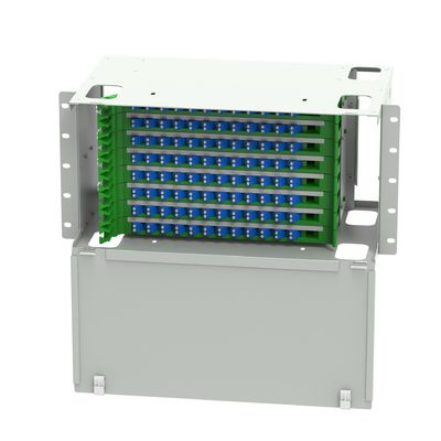 Πίνακας Fiber Patch LC τύπου 96 θύρων για διανομή FTTH δικτύου στο κέντρο δεδομένων ODF