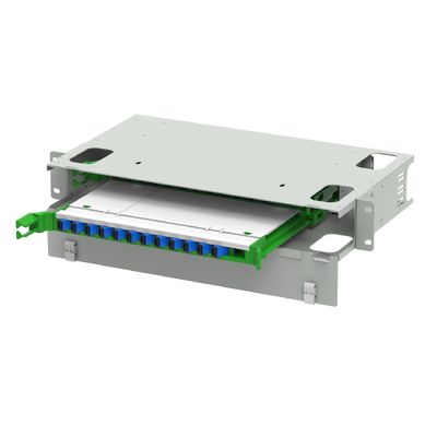 24 Port SC τύπου οπτικών ινών διανομή εξοπλισμός patchpanel για τις ανάγκες του δικτύου σας