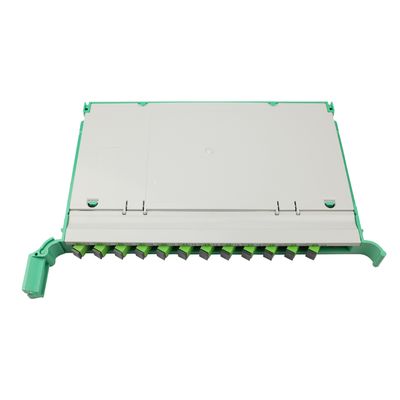 24 Port SC τύπου οπτικών ινών διανομή εξοπλισμός patchpanel για τις ανάγκες του δικτύου σας