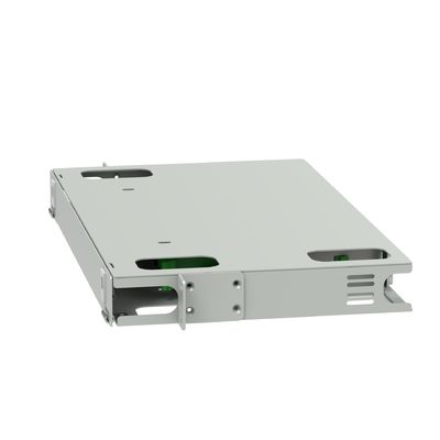 FC τύπου 12 θύρες οπτικής ινώδους διανομής patchpanel ιδανικό για FTTX ODF στα κέντρα δεδομένων