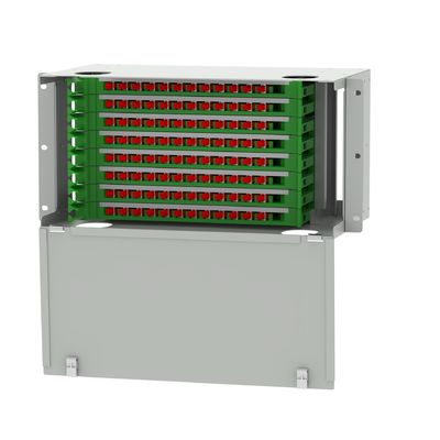 96 Port FC τύπου οπτικών ινών διανομής Patchpanel οπτικών ινών εξοπλισμός για κέντρο δεδομένων