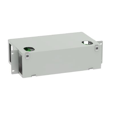 E2K Τύπος 48 θύρες Fiber Optic διανομή patchpanel σε λευκό για εφαρμογές FTTX