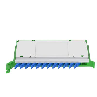 E2K Τύπος 48 θύρες Fiber Optic διανομή patchpanel σε λευκό για εφαρμογές FTTX