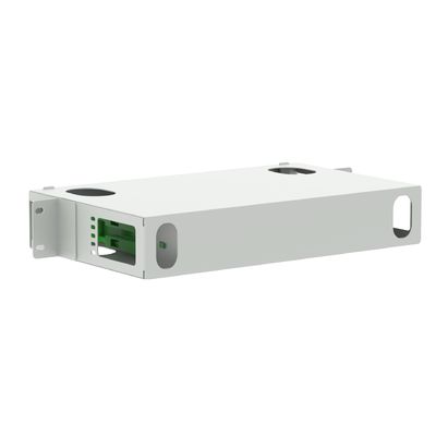 Γκρέι LC τύπου 24 θύρες οπτική ίνα διανομή patchpanel για χώρο εξοικονόμηση κέντρου δεδομένων
