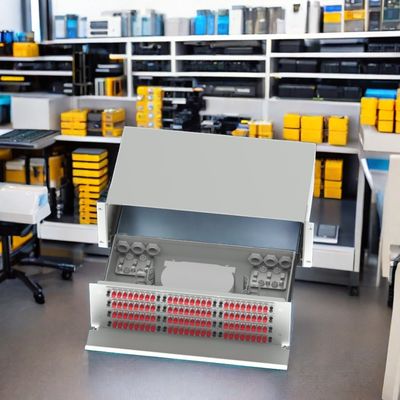 FC Type 96 Ports Patchpanel διανομής οπτικών ινών για δίκτυο στο κέντρο δεδομένων FTTX