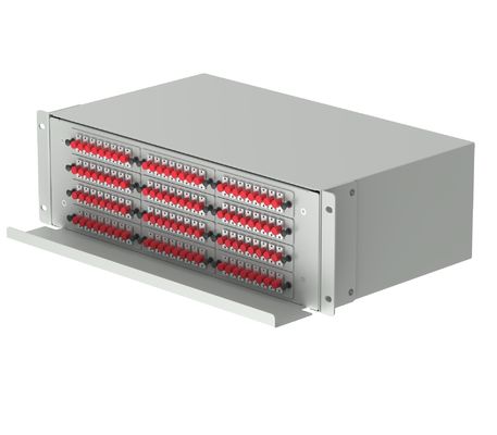 FC Type 96 Ports Patchpanel διανομής οπτικών ινών για δίκτυο στο κέντρο δεδομένων FTTX