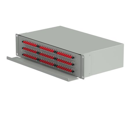 FC Type 72 Ports Optic Fiber Distribution Patchpanel για το FTTX σε προηγμένο δίκτυο ODN