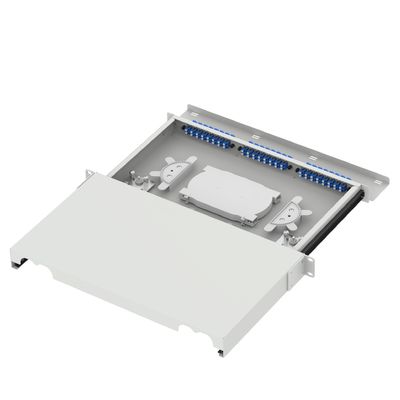 5 LC τύπου 1U 48 θύρα Patchpanel διανομής οπτικών ινών για FTTX τύπου συνδέσμου LC