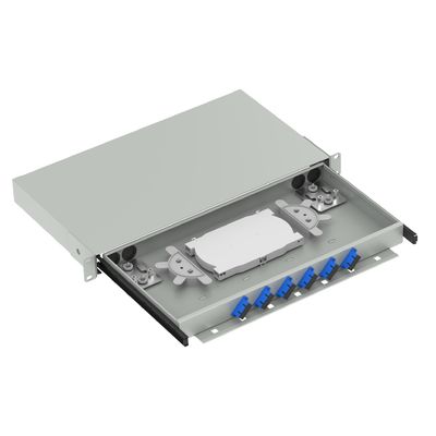 FTTX White SC Type Patchpanel διανομής οπτικών ινών για βέλτιστες επιδόσεις δικτύου