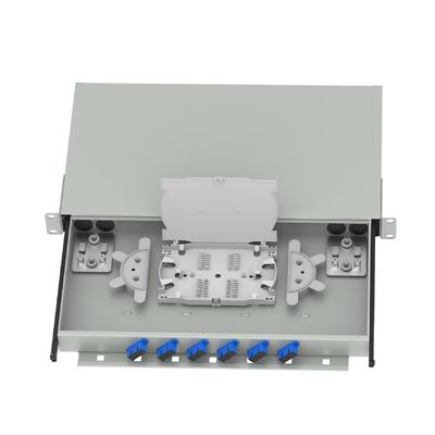 FTTX White SC Type Patchpanel διανομής οπτικών ινών για βέλτιστες επιδόσεις δικτύου