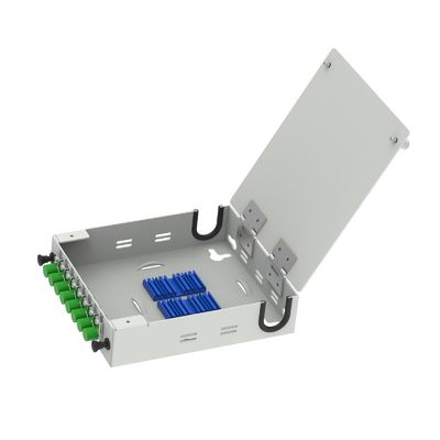 Δίκτυο FTTH Διανομή οπτικών ινών τύπου 8 πυρήνες FC APC FTTH τερματικό κουτί για FTTX