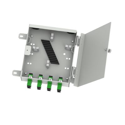 Δίκτυο ODN SC APC τύπου 4 πυρήνες FTTH οπτική ίνα τερματικό κουτί για διανομή FTTX