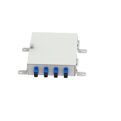 SC UPC Τύπος 4 πυρήνες οπτικών ινών FTTH τερματικό κουτί για υποδομή FTTH δικτύου