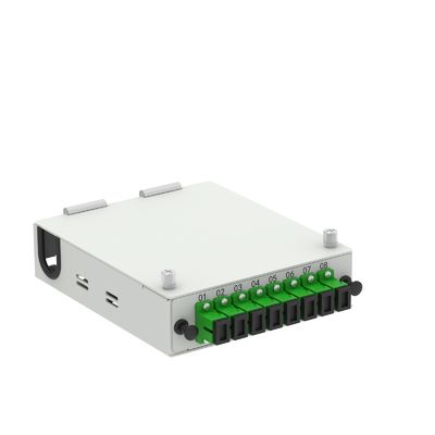 Χάλυβας 8 πυρήνων SC APC τύπου FTTH για υπηρεσίες FTTX
