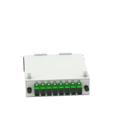 Χάλυβας 8 πυρήνων SC APC τύπου FTTH για υπηρεσίες FTTX