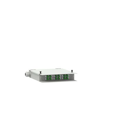 Χάλυβα από ψυχρή έλαση 12 πυρήνες FC APC τύπου FTTH τερματικό κουτί οπτικών ινών για δίκτυο ODN