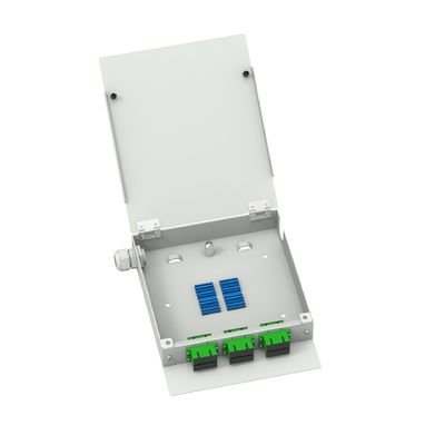 FTTX Direct 12 πυρήνες SC APC τύπου FTTH τερματικό κουτί οπτικών ινών για υποδομή δικτύου