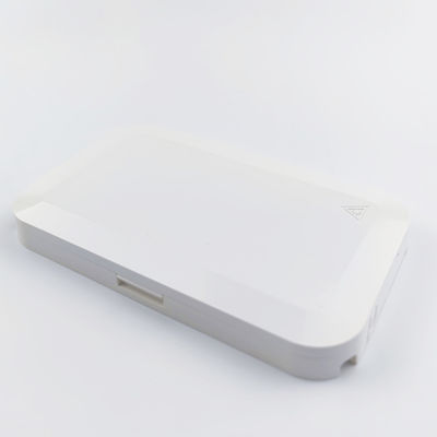1 Port Gray APC πλαστική οπτική ίνα πλαστική πλακέτα υποδομής για εσωτερικό δίκτυο FTTH