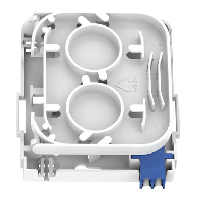 Δίκτυο FTTH Άλλες εφαρμογές 1 Core LC UPC Type Fiber Optic Face Plate 5 για εσωτερικά