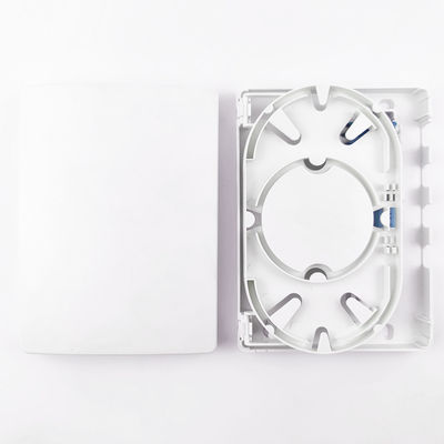 150*110*30mm FTTH Δίκτυο εσωτερικού 4 πυρήνες LC UPC πλαστικό οπτικό ινώδες πίνακα πίνακα υποδομής