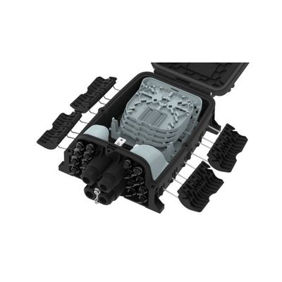 PP GF Anti UV 24 πυρήνες IP65 τοιχοειδής/πολυμετρική συσκευή διανομής οπτικών ινών με 5-