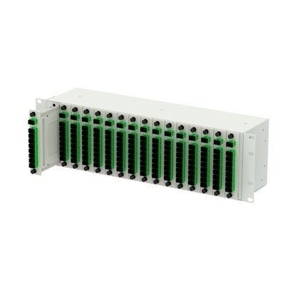 16 Slots Τύπος κασέτας Standard Splitter Sub-Rack για δίκτυο στο FTTH Racks Enclosure