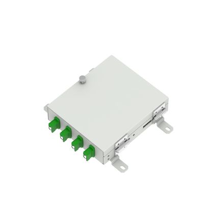 4 πυρήνες SC APC τύπου FTTH Terminal Box διανομής για εφαρμογές FTTH